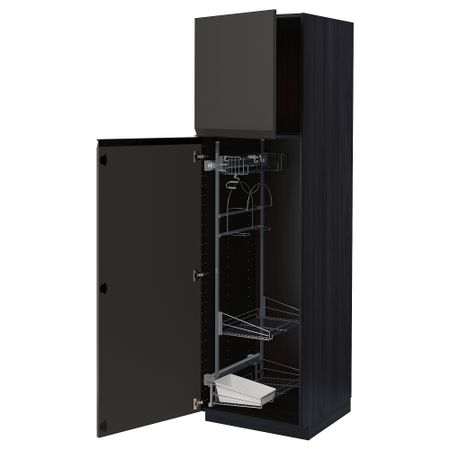 Высокий шкаф с отделением для аксессуаров для уборки IKEA METOD МЕТОД 794.953.00