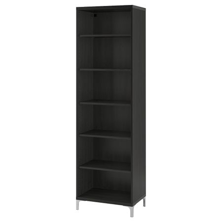 Шкаф, черно-коричневый 60x40x202 см IKEA BESTÅ БЕСТО 893.078.17