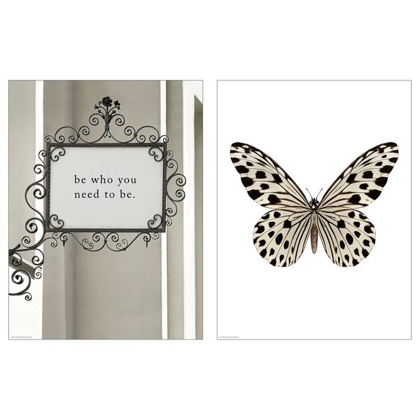 Постер, 30x40 см, be who you need to be IKEA DRÖMBILD ДРЁМБИЛЬД 005.680.40 - фото 1
