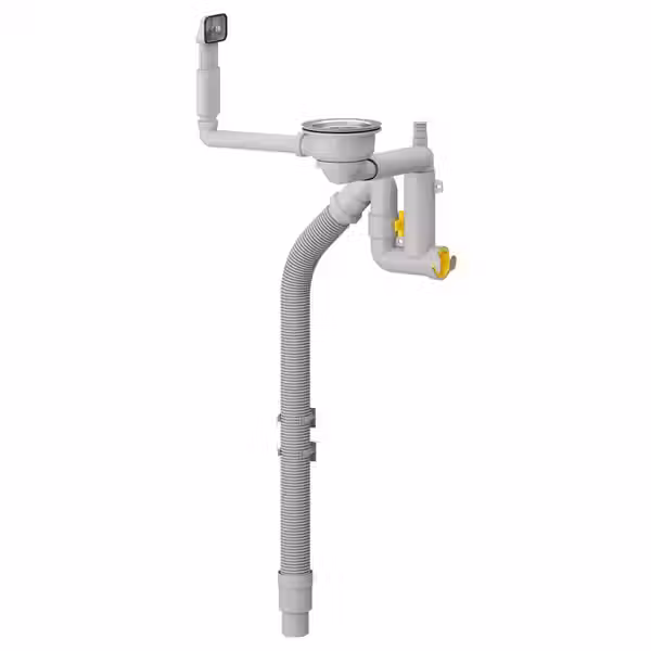 LILLVIKEN Сифон/выпуск д/одинарной мойки - фото 1