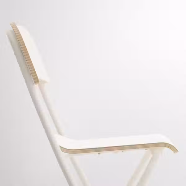 NORBERG / FRANKLIN Стол и 2 стула - белый/белый - фото 9