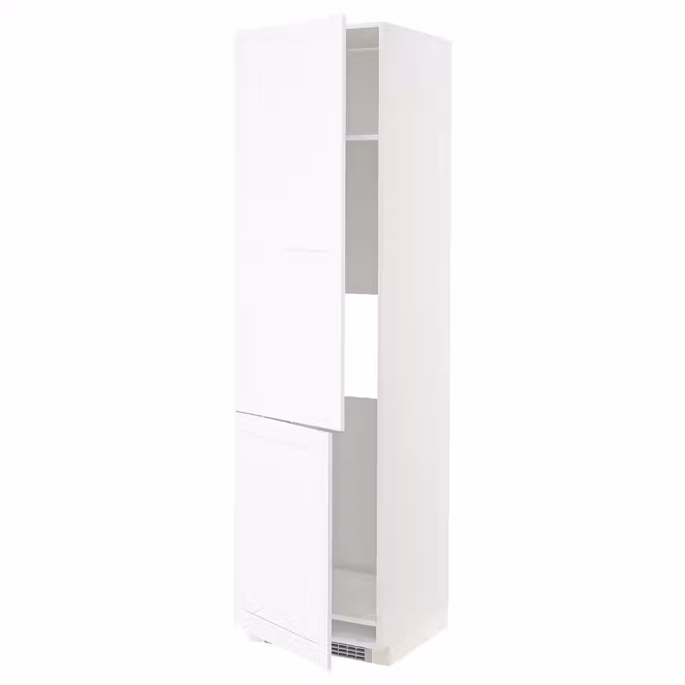 METOD Высокий шкаф д/холод/мороз/2дверцы - фото 1