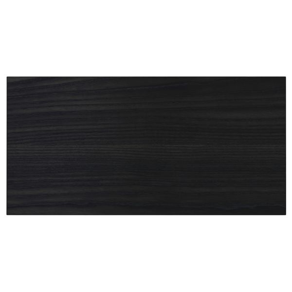 Фронтальная панель ящика ТИНГСРИД, под дерево черный - фото 1