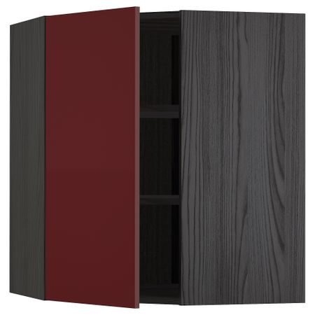 Угловой навесной шкаф с полками, 68x80 cm IKEA METOD МЕТОД 993.278.53