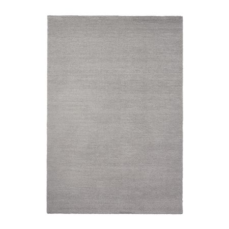 Ковер, короткий ворс, светло-серый, 200x300 см IKEA KNARDRUP КНАРДРУП 404.925.95