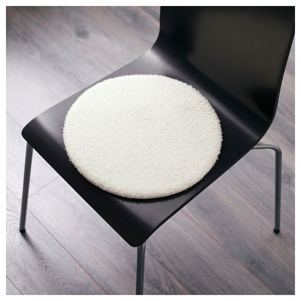 Подушка на стул БЕРТИЛЬ, белый с оттенком (33 см) - фото 2