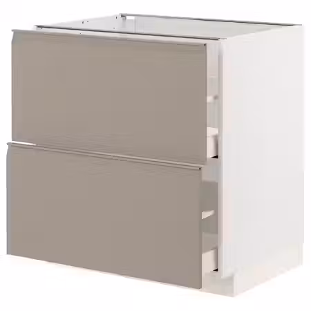 METOD / MAXIMERA Напольный шкаф 2фасада/2выс ящика