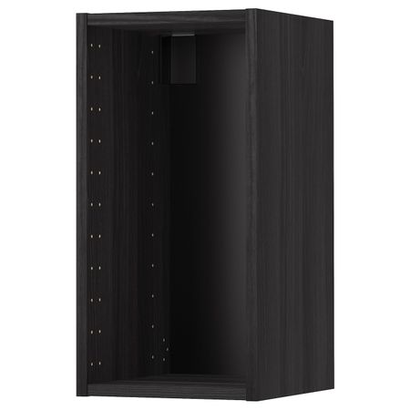 Каркас навесного шкафа, под дерево черный 30x37x60 см IKEA МЕТОД 204.210.66