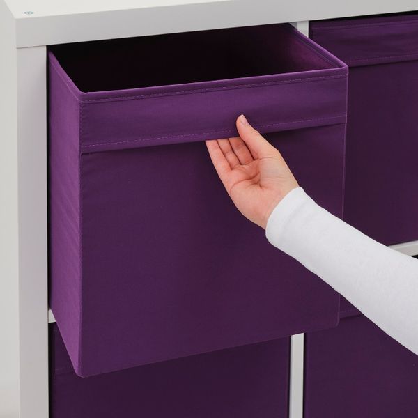 Коробка, фиолетовый 33x38x33 см IKEA ДРЁНА 204.439.83 - фото 5
