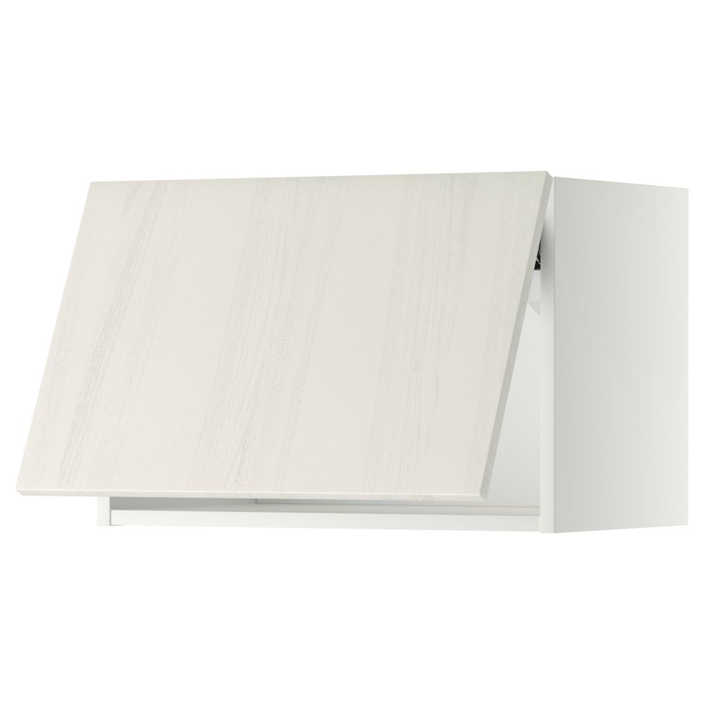 Горизонтальный навесной шкаф МЕТОД, белый, Росдаль белый - схема-чертеж с размерами