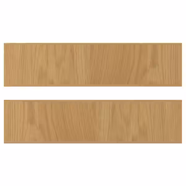 SINARP Фронтальная панель ящика - дубовый шпон 40x10 см - фото 1