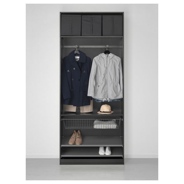 Коробка, 31x34x33 см, черный IKEA SKUBB СКУББ 402.105.34 - фото 4