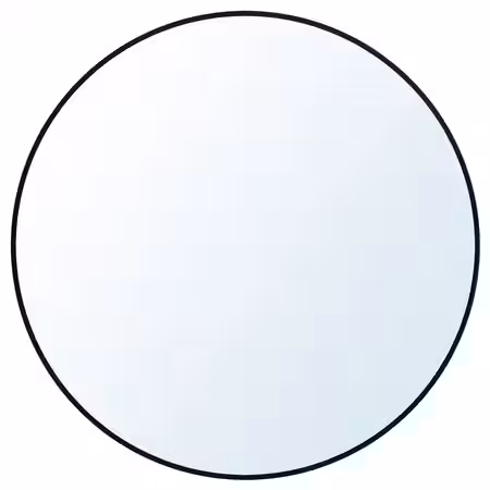 LINDBYN Зеркало - чёрный 50 см