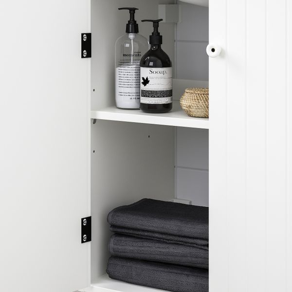 Шкаф под раковину с 2 дверец, белый/РУНШЕР смеситель 61x41x88 см IKEA SILVERÅN СИЛВЕРОН / TÄLLEVIKEN ТЭЛЛЕВИКЕН 892.951.12 - схема-чертеж с размерами