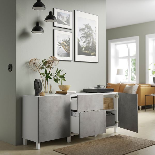 IKEA, дополнительный ракурс - схема-чертеж с размерами