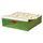 Ящик кроватный КУСИНЕР, зеленый (58x58 см)