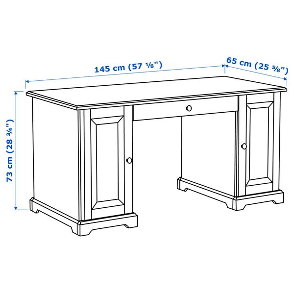 IKEA, дополнительный ракурс - схема-чертеж с размерами