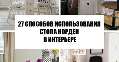 27 способов использования стола НОРДЕН от ИКЕЯ