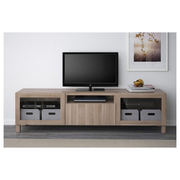 Фронтальная панель ящика ЛАППВИКЕН, серая морилка п/грецкий орех (60x26 см) - фото 2