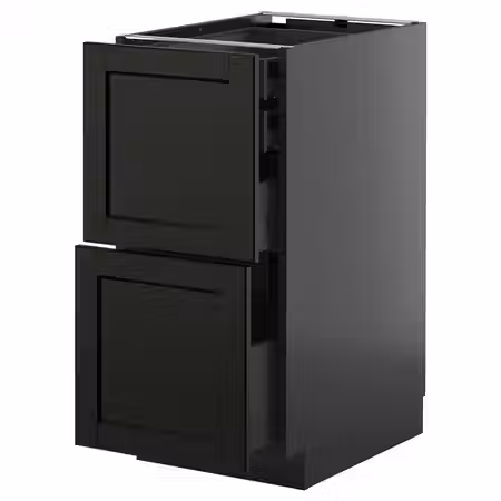 METOD / KNIVSHULT Напольн шк 2фасада/2низ/1срд/1вс ящ