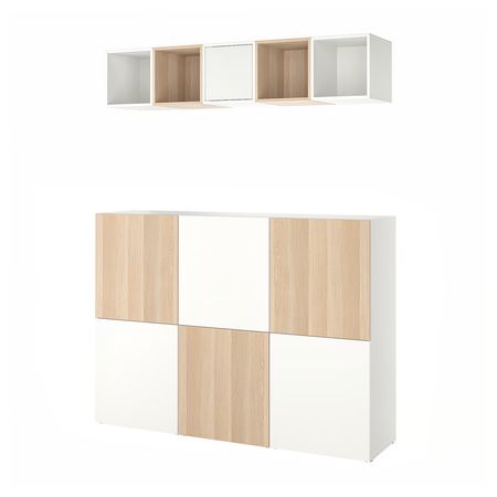 BESTÅ / EKET Комбинация д/хранения 180x42x129 см
