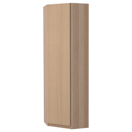 Гардероб угловой ПАКС, беленый дуб, Нексус беленый дуб