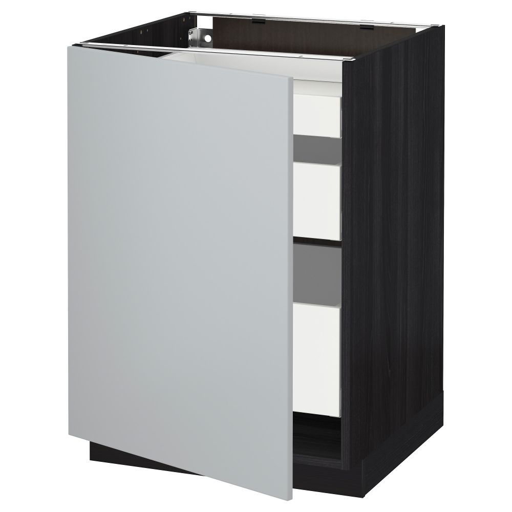 IKEA, вид спереди - схема-чертеж с размерами