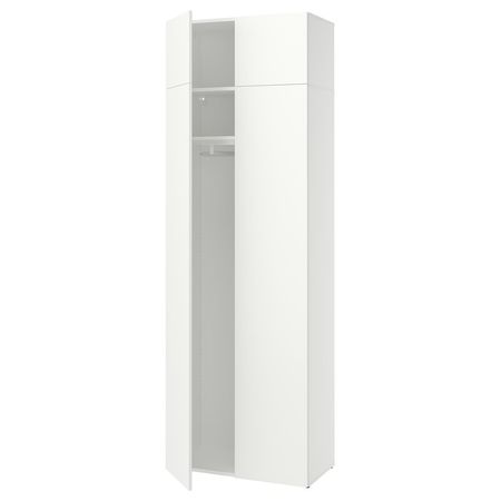 LASTARE Гардероб, комбинация - белый 80x42x236 см