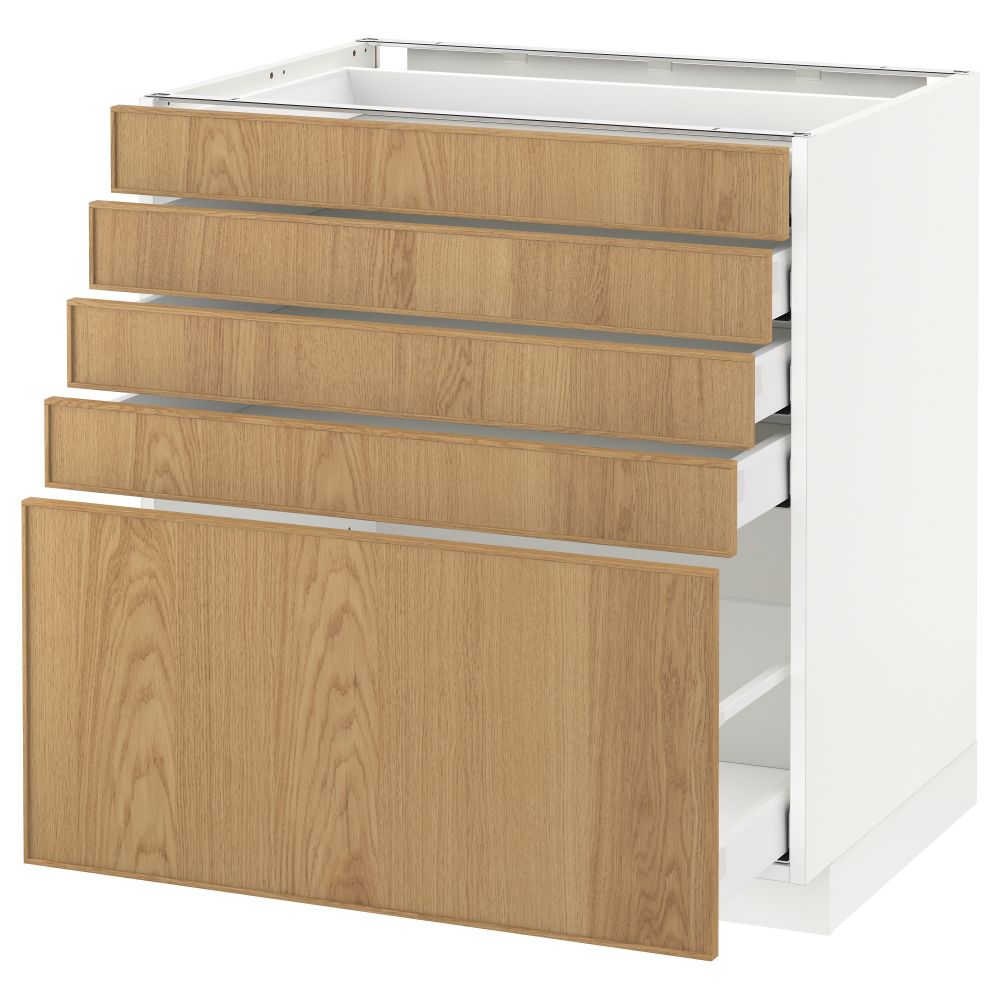 IKEA, вид спереди - схема-чертеж с размерами