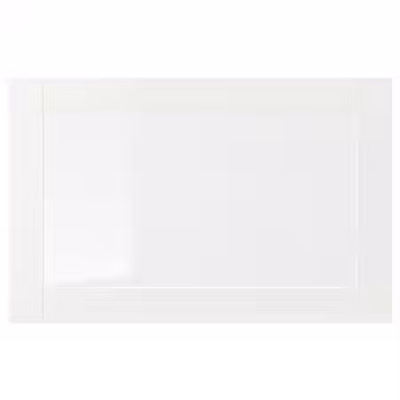 SINDVIK Стеклянная дверь - белый/прозрачное стекло 60x38 см