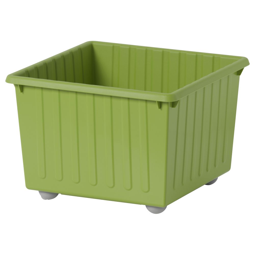 Ящик на колесах ВЕССЛА, светло-зеленый (39x39 см) - фото 1