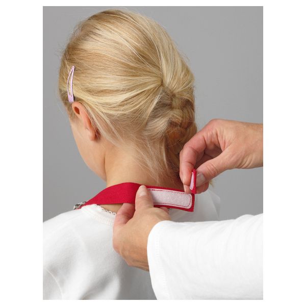 Фартук детский ИНБЬЮДАНДЕ, в горошек и цветочек (57 см) - фото 4