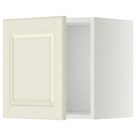 Шкаф навесной, белый/Будбин белый с оттенком 40x40 см IKEA METOD МЕТОД 392.269.70