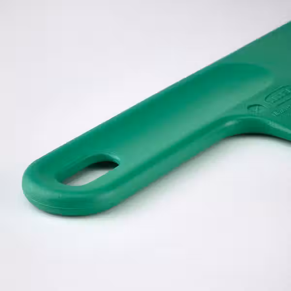 SJÖRUDA СЬЁРУДА Лопаточка - ярко-зеленый 18 см - схема-чертеж с размерами