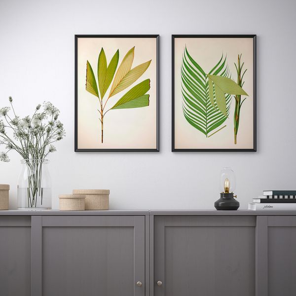 Постер, Зеленая деталь 2, 50x70 см IKEA DRÖMBILD ДРЁМБИЛЬД 204.468.54 - фото 3