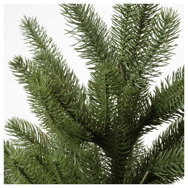 Растение искусственное ФЕЙКА, рождественская елка (200 см) - схема-чертеж с размерами