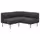 LILLEHEM Модульный угловой 2-местный диван - Gunnared темно-серый/металлический