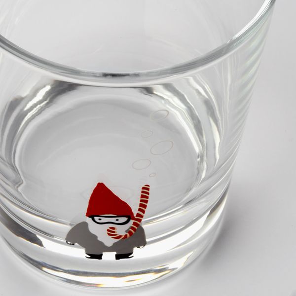 Стакан, с рисунком, 23 сл IKEA ВАНИЛЬГЛАСС 604.669.44 - фото 2