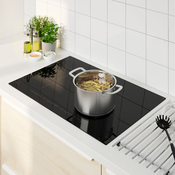 Индукционная Варочная панель, 78 см, IKEA 500 черный IKEA UTNÄMND УТНЭМНД 304.678.22 - фото 3