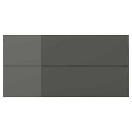 Фронтальная панель ящика РИНГУЛЬТ, глянцевый серый