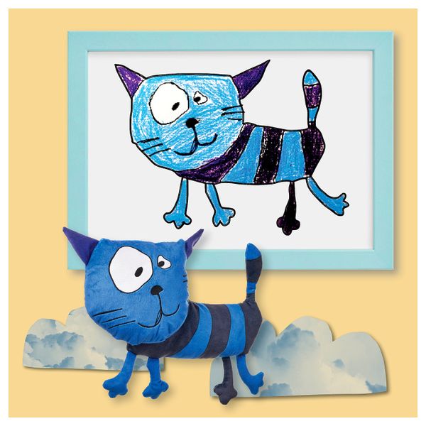 Мягкая игрушка, кот/разноцветный IKEA SAGOSKATT 2021 САГОСКАТТ 2021 805.181.31 - фото 6