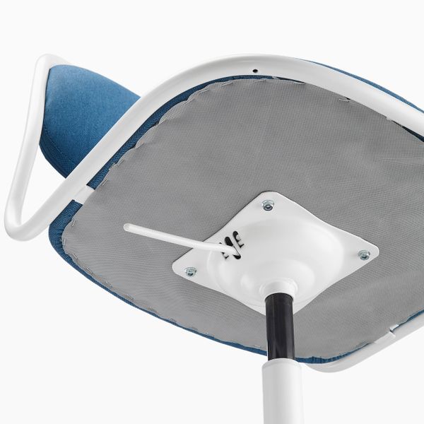 Рабочий стул, белый/Висле синий IKEA ÖRFJÄLL ОРФЬЕЛЛЬ 393.030.44 - фото 6