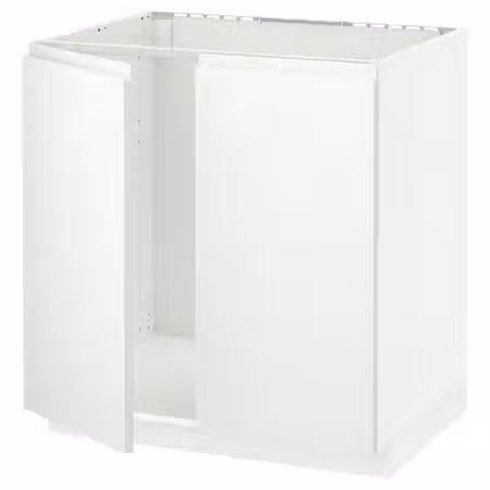 METOD Напольный шкаф для мойки+2 двери