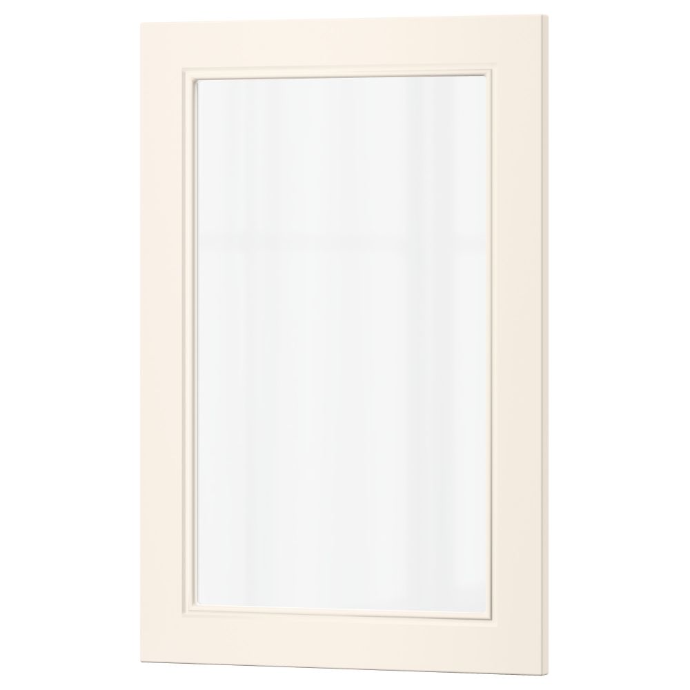 Стеклянная дверь ХИТАРП, белый с оттенком - фото 1