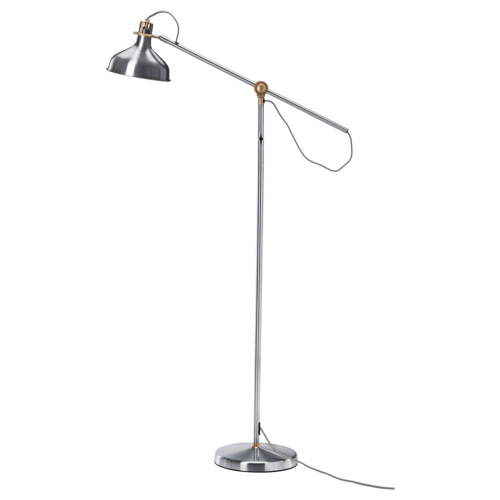 Светильник напольный для чтения РАНАРП, никелированный - фото 1