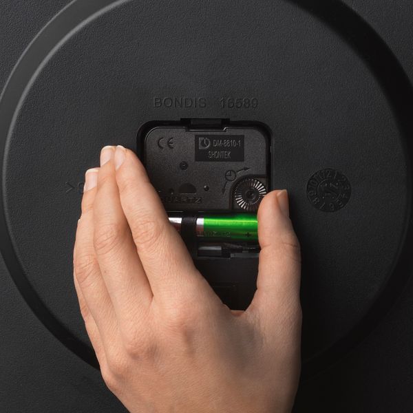 Настенные часы, черный IKEA BONDIS БУНДИС 703.352.26 - фото 3