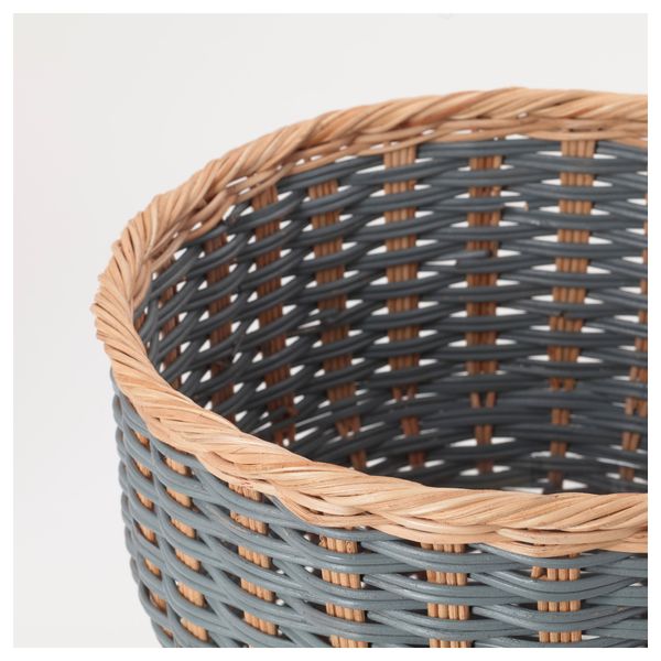 Кашпо СТЕНБЭР, серый - фото 3