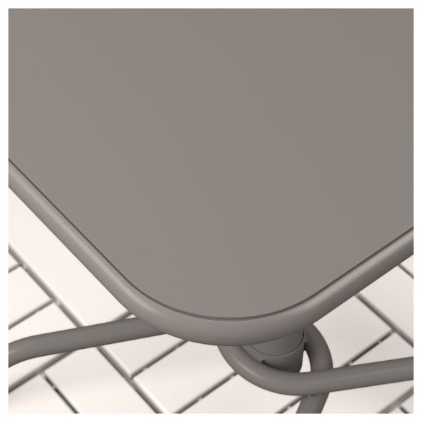 Садовый стол ТУНХОЛЬМЕН, серый (58x69 см) - фото 3