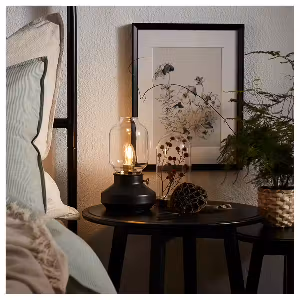 TÄRNABY Лампа настольная - регулируемая яркость антрацит 25 см - фото 3