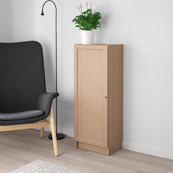 Стеллаж с дверью, 40x30x106 cm IKEA BILLY БИЛЛИ, OXBERG ОКСБЕРГ 992.873.95 - фото 3